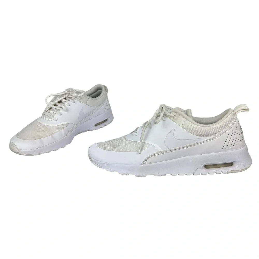 Nike Air Max Thea White Athletic Shoes Sneakers Sz 8